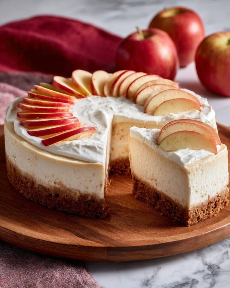 Apple Cider Cheesecake with Mulling Spices Recipe