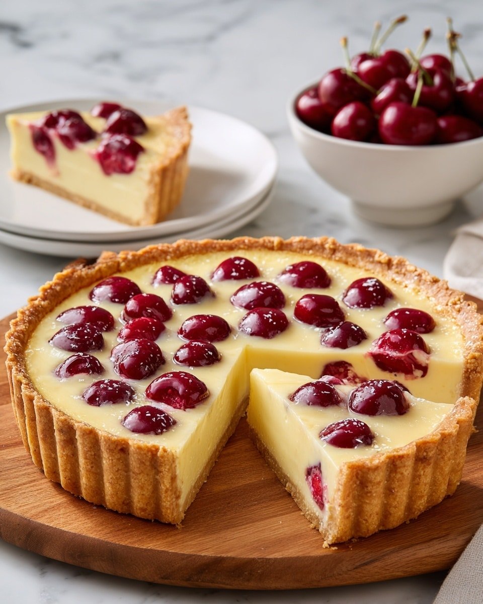 Cranberry Custard Pie Recipe - Recipe Image — Cranberry Custard Pie, Cranberry Custard Pie Recipe, Fall Pie with Cranberries, Easy Cranberry Pie, Holiday Dessert with Cranberries