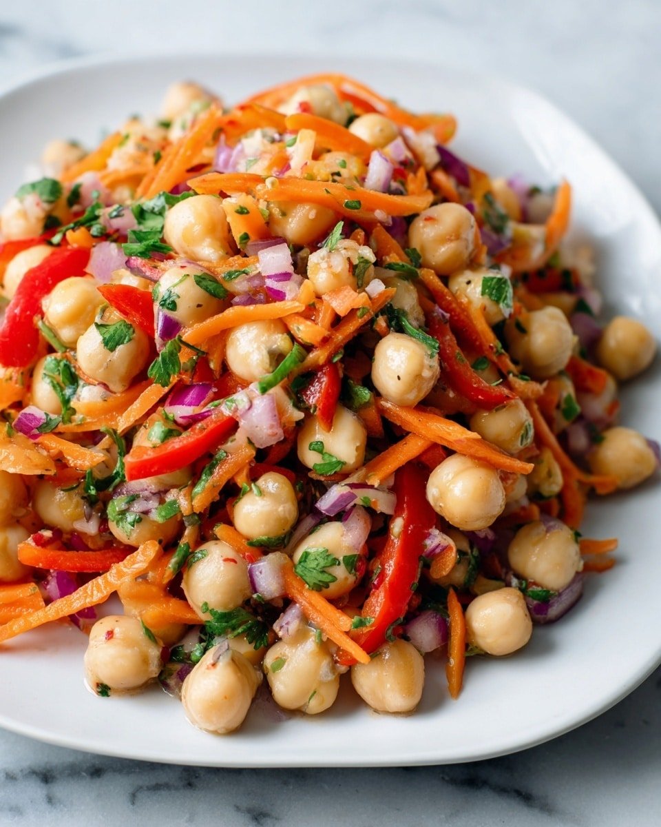 Crunchy Thai Chickpea Salad – A Fresh, Protein-Packed Vegan Meal Recipe - Recipe Image — Crunchy Thai Chickpea Salad, Vegan Chickpea Salad, Protein-Packed Vegan Meals, Easy Thai Salad Recipe, Fresh Plant-Based Salad