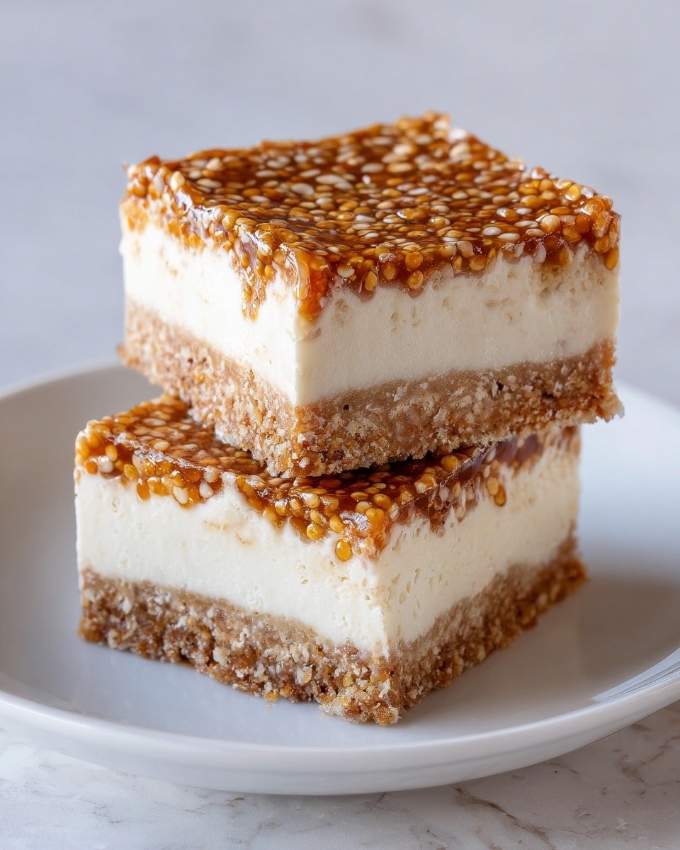 Decadent Fig and Cream Cheese Bars Recipe - Recipe Image — Decadent Fig and Cream Cheese Bars, fig and cream cheese dessert, easy fruit bars recipe, sweet and tangy fig bars, buttery crust fig bars