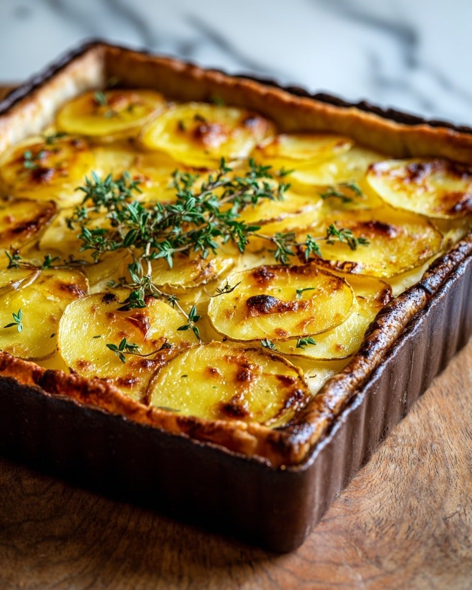 Irish Potato Pie Recipe - Recipe Image — Irish Potato Pie, Irish Potato Pie Recipe, cozy Irish comfort food, hearty potato pie, Irish savory pie