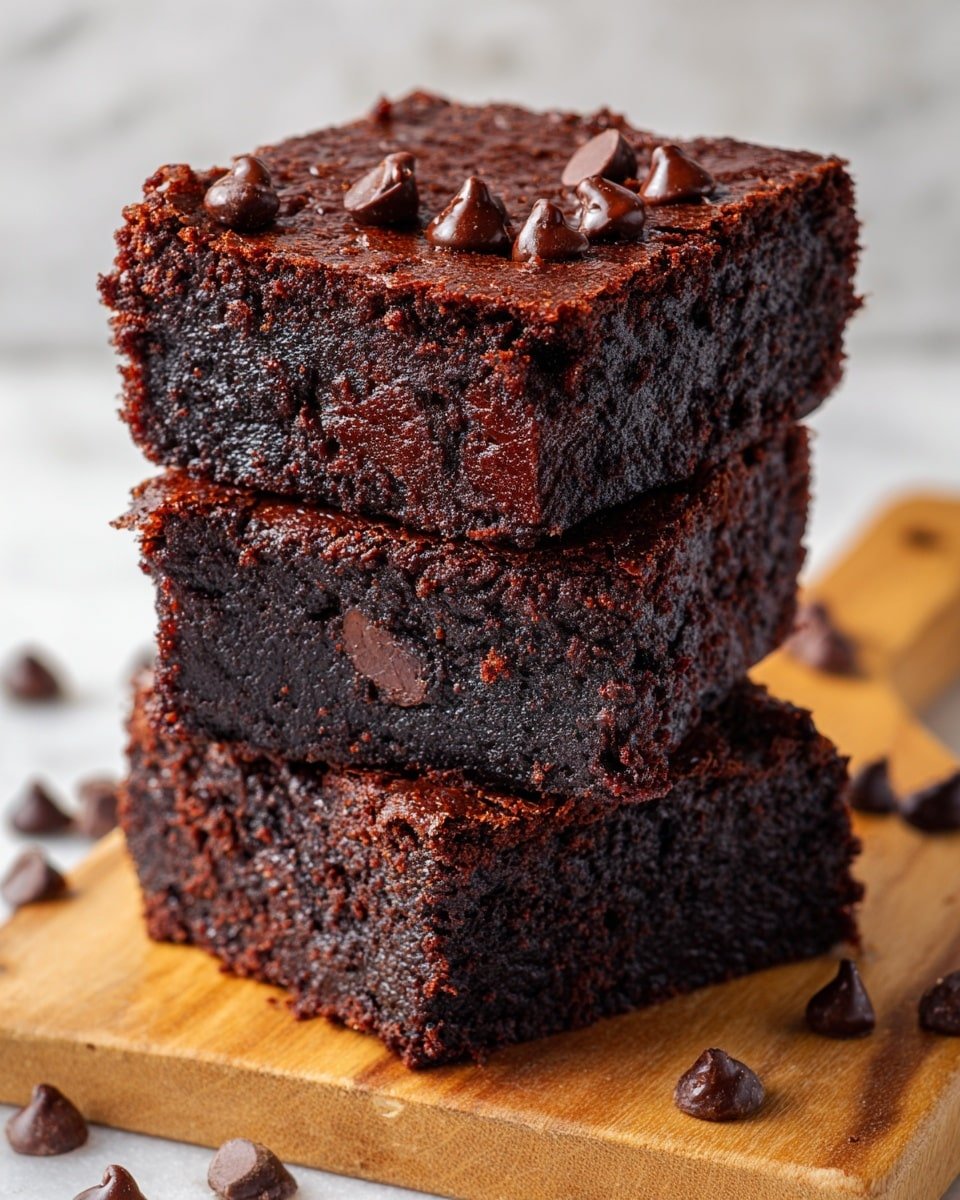 Cottage Cheese Brownies Recipe - Recipe Image — Cottage Cheese Brownies, healthy brownie recipe, protein-packed brownies, simple brownie recipe, moist cocoa brownies