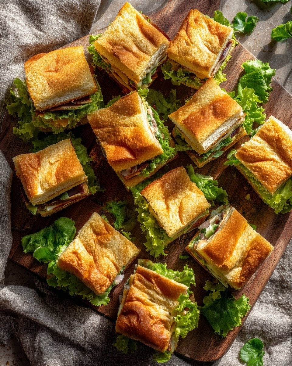 Ham, Brie & Fig Sliders Recipe - Recipe Image — Ham, Brie & Fig Sliders, ham brie fig sliders, easy sliders with ham and brie, savory fig sliders, quick appetizer sliders
