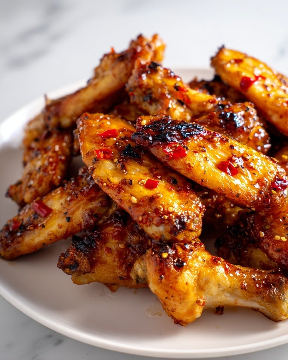 Pineapple Cowboy Candy Chicken Wings Recipe - Recipe Image — Pineapple Cowboy Candy Chicken Wings, Cowboy Candy Chicken Wings, Pineapple Chicken Wing Recipe, Sticky Pineapple Chicken Wings, Easy Chicken Wing Recipes
