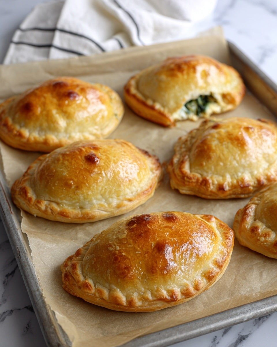 Addictive Spinach Stuffed Pastry Recipe - Recipe Image — Addictive Spinach Stuffed Pastry, savory spinach pastry, flaky spinach pastry recipe, easy spinach stuffed pastry, delicious spinach pastry ideas