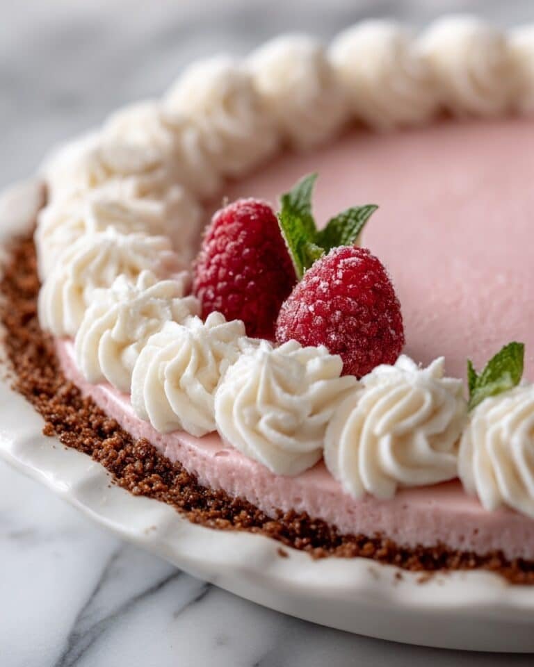 Cranberry Mousse Pie Recipe
