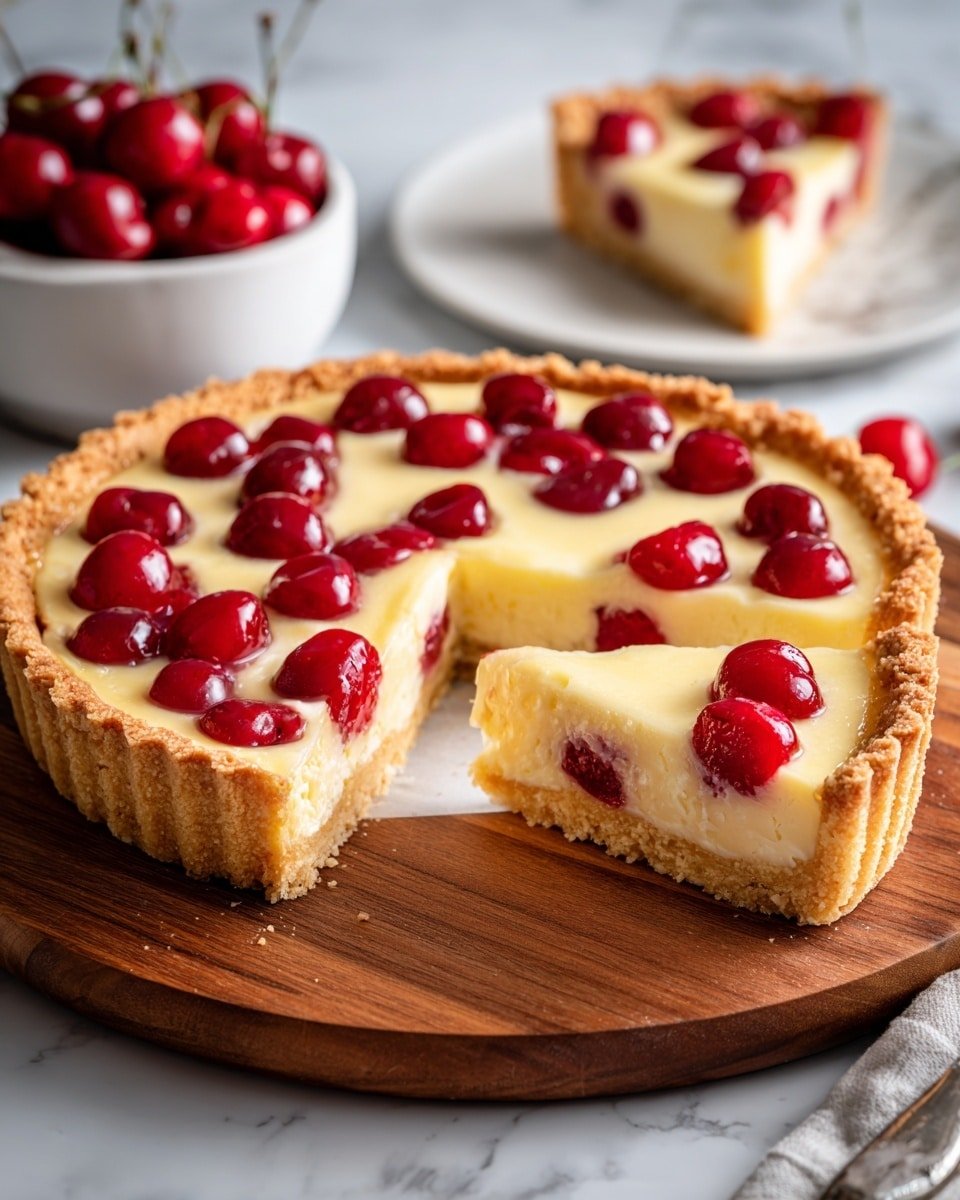 Cranberry Custard Pie Recipe - Recipe Image — Cranberry Custard Pie, Cranberry Custard Pie Recipe, Fall Pie with Cranberries, Easy Cranberry Pie, Holiday Dessert with Cranberries