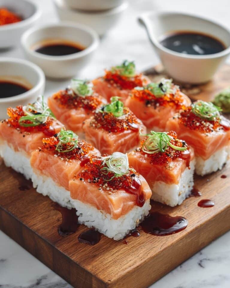 Spicy Salmon Sushi Bake Recipe