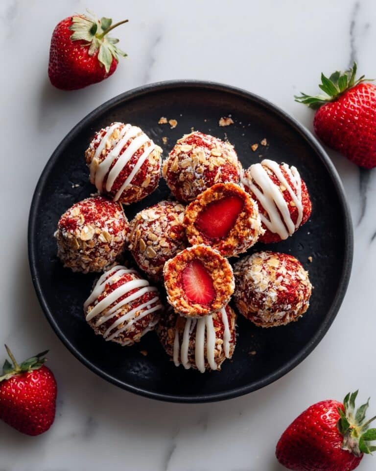 Strawberry Shortcake Energy Bites Recipe
