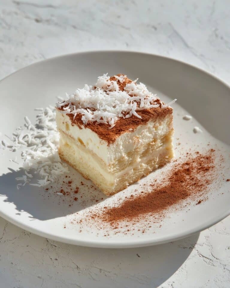 Coconut Rum (Coquito) Tiramisu Recipe