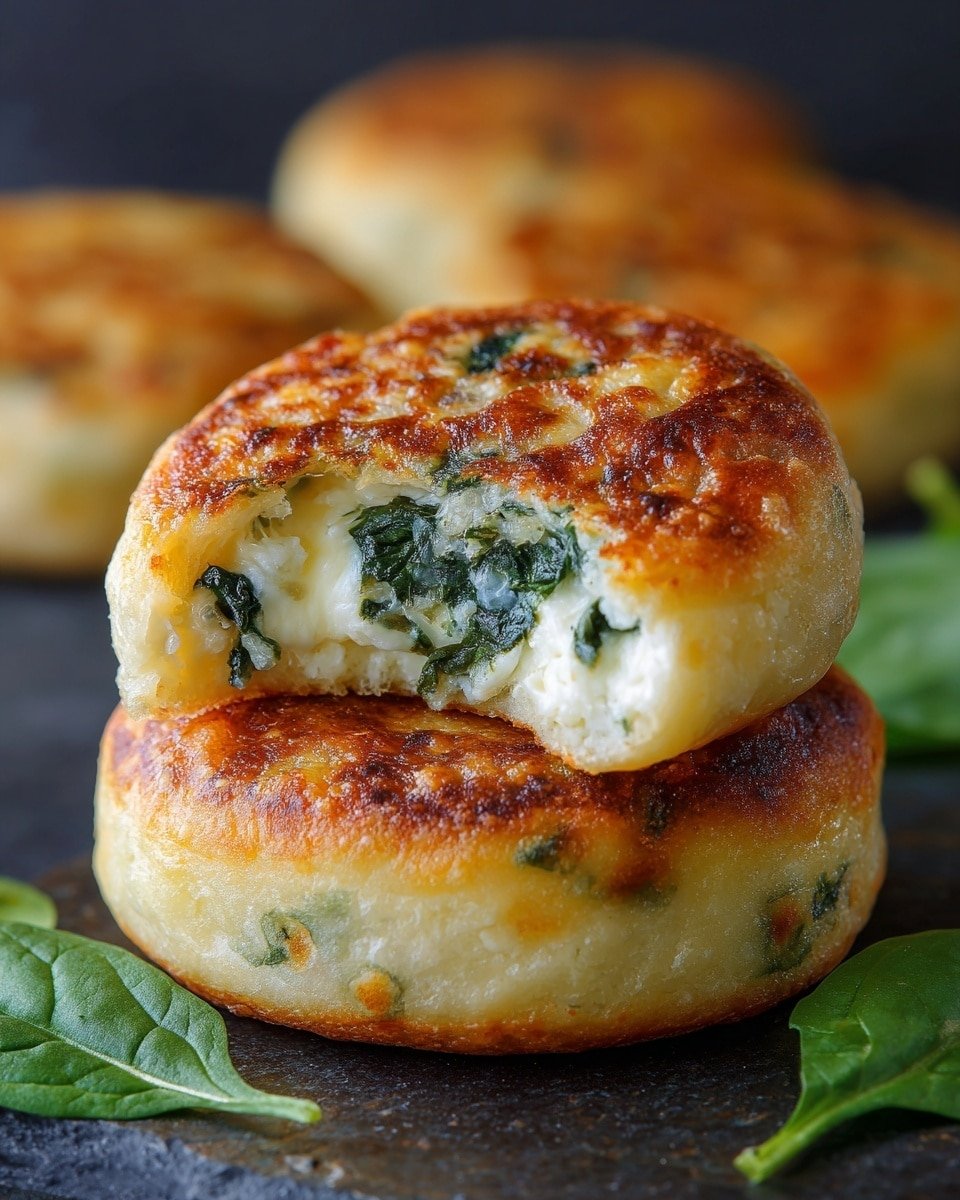 Spinach Cottage Cheese Flagels Recipe - Recipe Image — Spinach Cottage Cheese Flagels, homemade bagel-like bread, savory spinach and cheese bread, quick healthy bread recipes, easy vegetable stuffed bagels