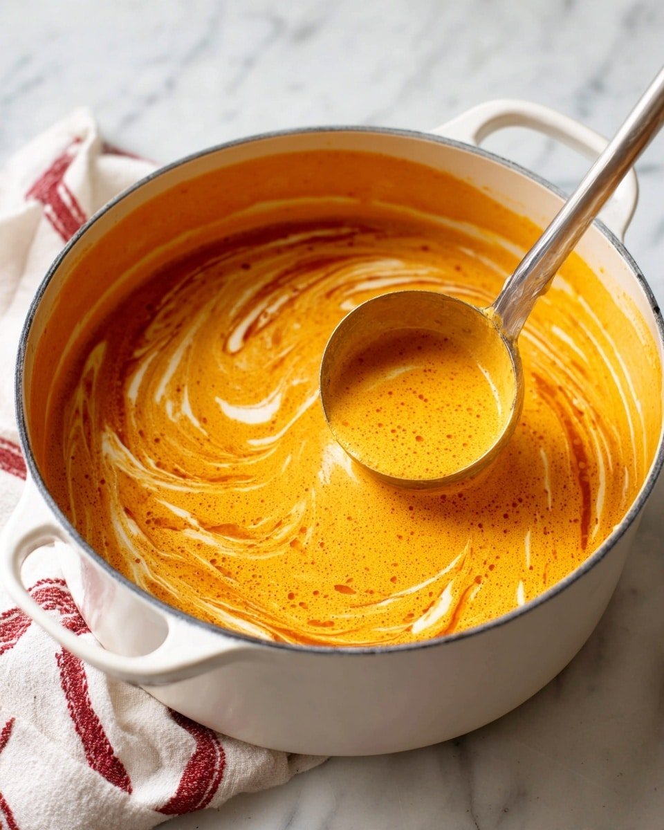 Spicy Chorizo Pumpkin Soup Recipe - Recipe Image — Spicy Chorizo Pumpkin Soup, cozy fall pumpkin soup with chorizo, easy spicy pumpkin soup recipe, hearty pumpkin soup with chorizo, flavorful pumpkin soup for autumn