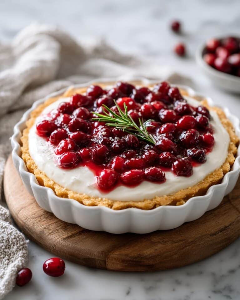 Baked Cranberry Cream Cheese Dip Recipe