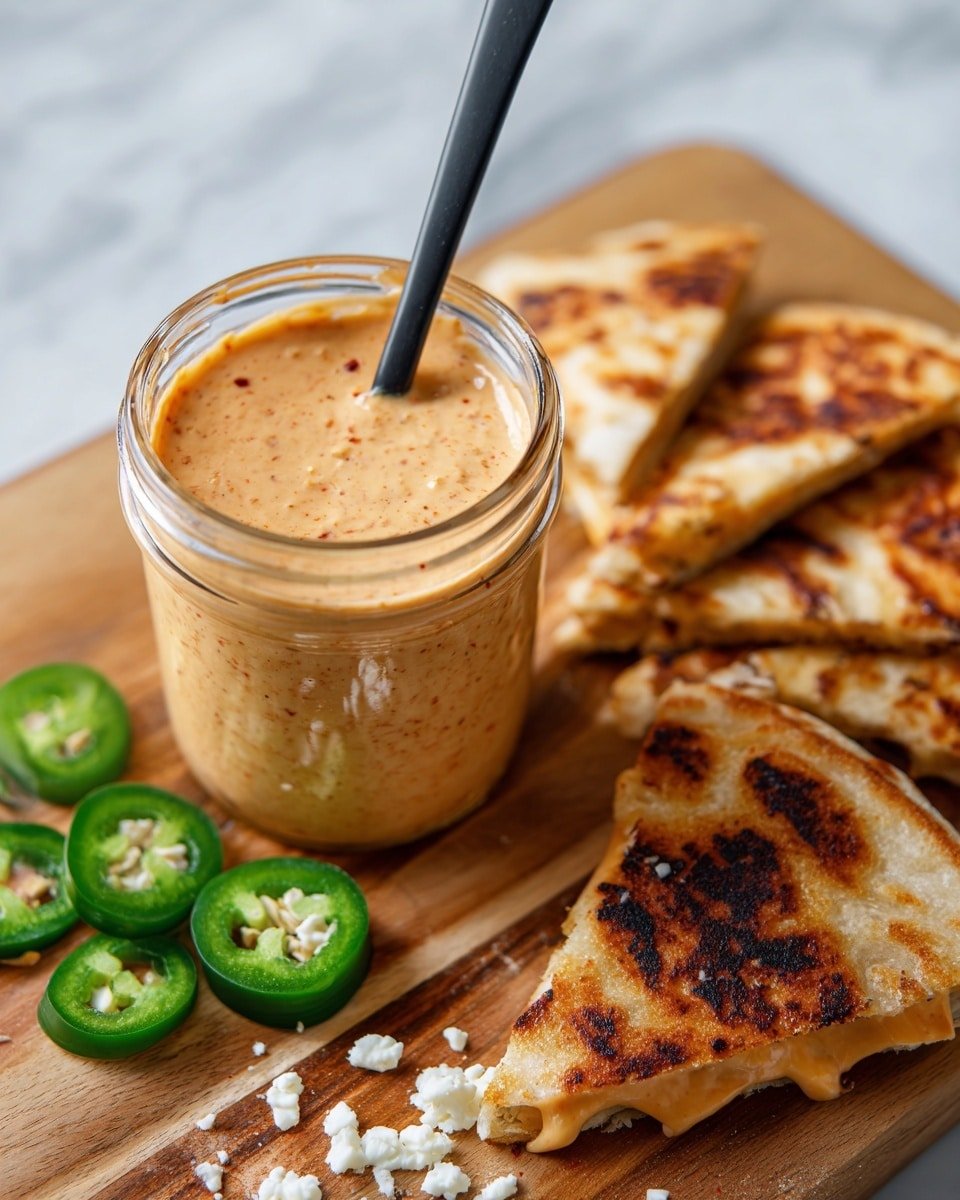 Copycat Taco Bell’s Quesadilla Sauce Recipe - Recipe Image — Copycat Taco Bell’s Quesadilla Sauce, Taco Bell quesadilla sauce copycat recipe, homemade quesadilla sauce, taco sauce recipe, easy quesadilla sauce