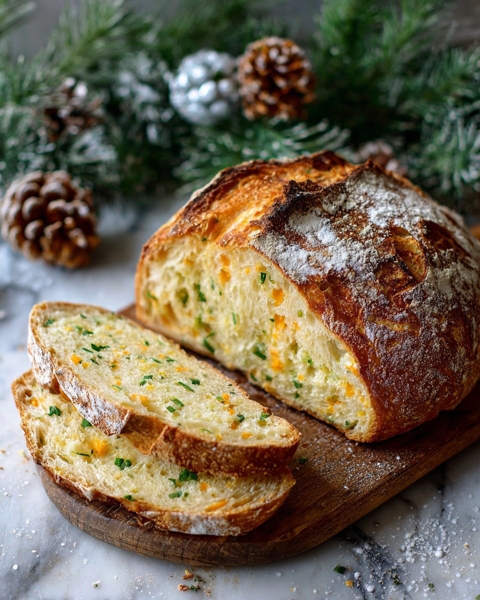Cheddar and Herb Soda Bread Recipe - Recipe Image — Cheddar and Herb Soda Bread, quick homemade bread, savory soda bread with cheese and herbs, easy bread baking recipe, flavorful bread for lunch or dinner