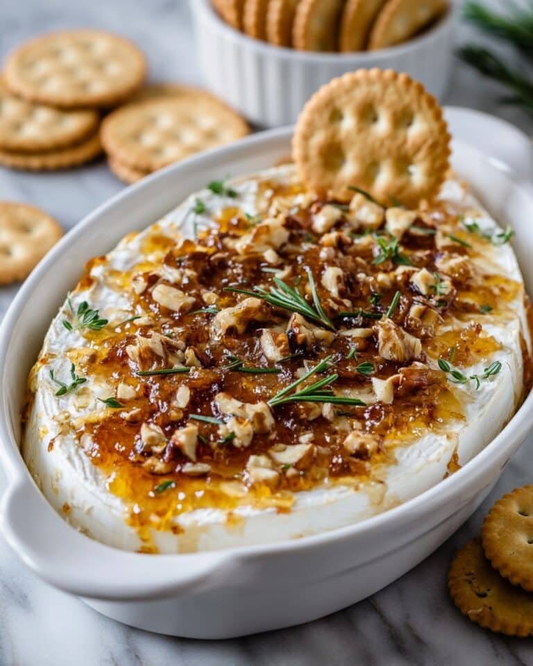 Goat Cheese Appetizer with Fig Jam and Pecans Recipe