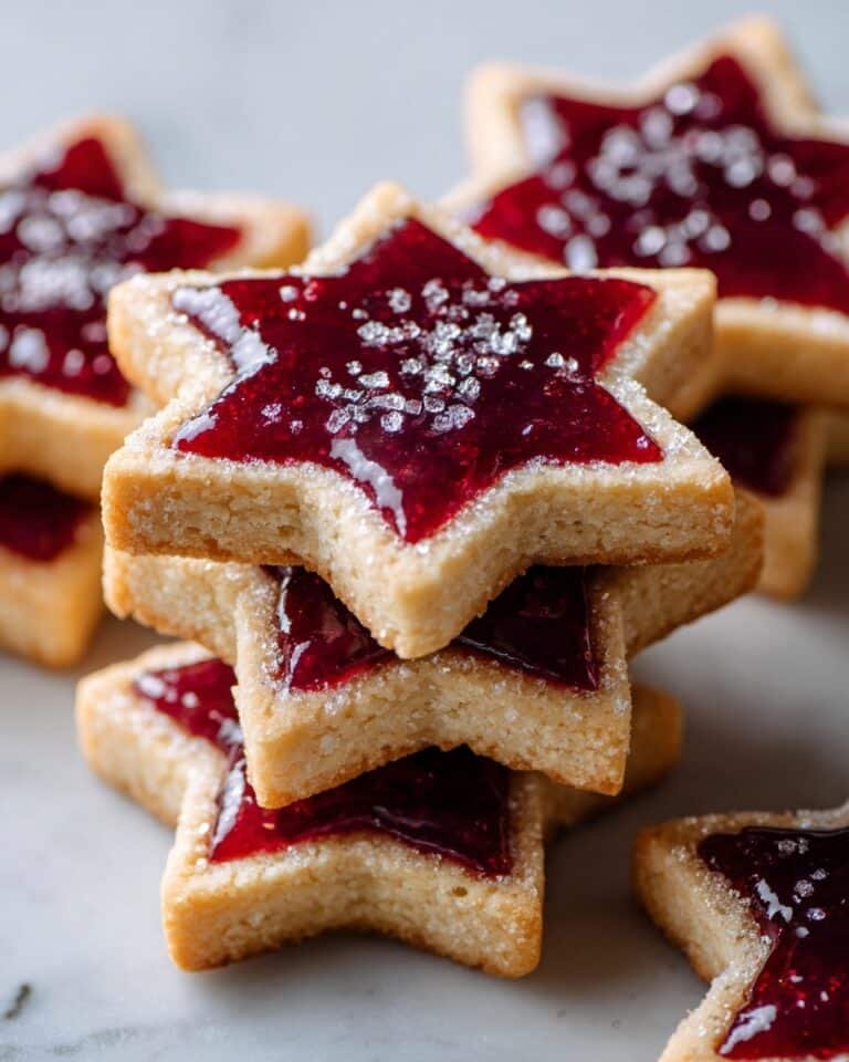 Sugar Plum Shortbread Cookies Recipe