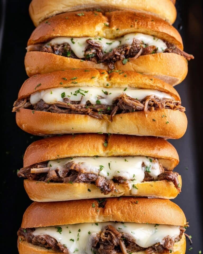 Slow Cooker French Dip Sandwich Recipe