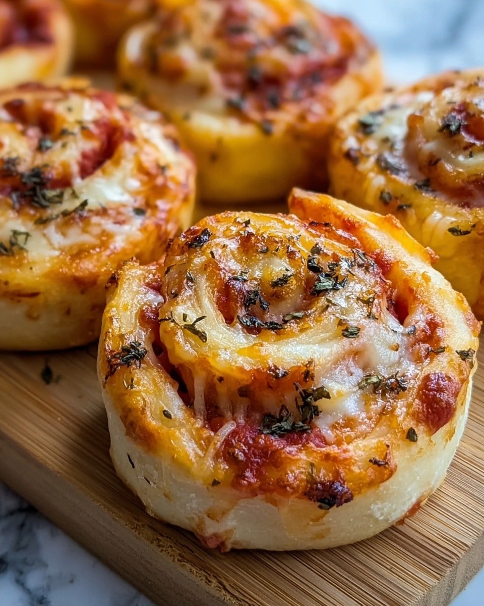 Cheesy Pizza Rolls with Pepperoni and Optional Vegetables Recipe - Recipe Image — Cheesy Pizza Rolls with Pepperoni and Optional Vegetables, pizza roll recipe, cheesy pepperoni pizza snacks, easy pizza appetizers, crispy pizza roll ideas