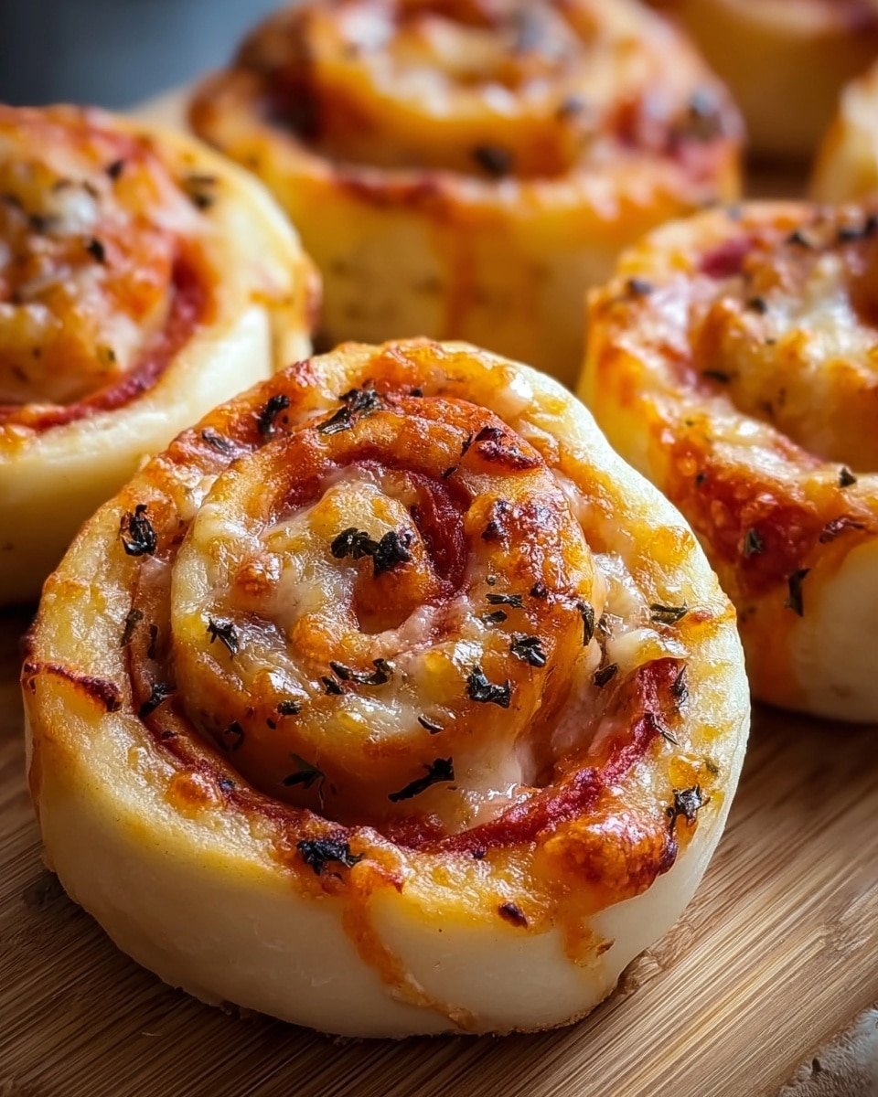 Cheesy Pizza Rolls with Pepperoni and Optional Vegetables Recipe - Recipe Image — Cheesy Pizza Rolls with Pepperoni and Optional Vegetables, pizza roll recipe, cheesy pepperoni pizza snacks, easy pizza appetizers, crispy pizza roll ideas