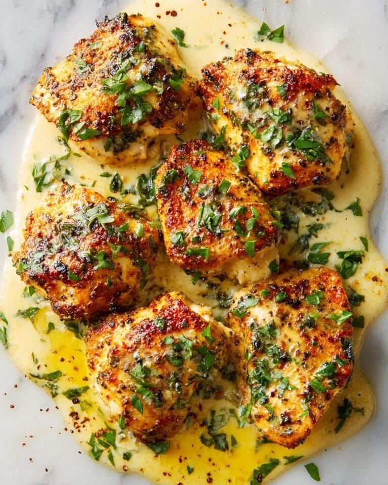 Chicken with Boursin Sauce with Garlic and Fine Herbs Recipe