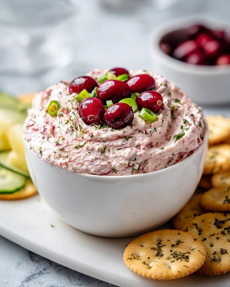 Cranberry Jalapeño Dip Recipe - Recipe Image — Cranberry Jalapeño Dip, Cranberry Jalapeño Dip recipe, spicy cranberry appetizer, festive cranberry dip, easy jalapeño and cranberry dip