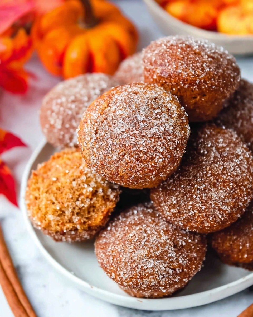 Donut Pumpkin Muffins Recipe - Recipe Image — Donut Pumpkin Muffins, Pumpkin Muffins with Cinnamon Sugar, Fall Muffin Recipes, Easy Pumpkin Baked Goods, Cozy Autumn Breakfasts