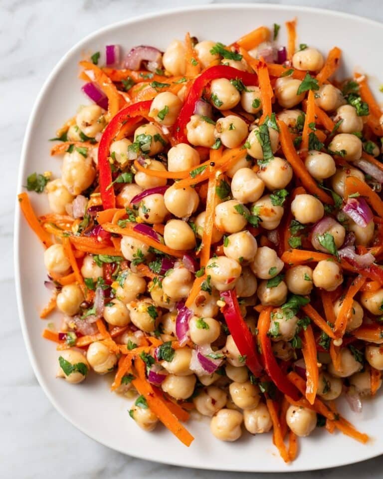 Crunchy Thai Chickpea Salad – A Fresh, Protein-Packed Vegan Meal Recipe