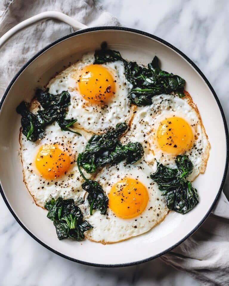 Baked Eggs Florentine Recipe