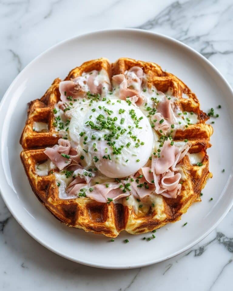 Croque Madame Waffles Recipe