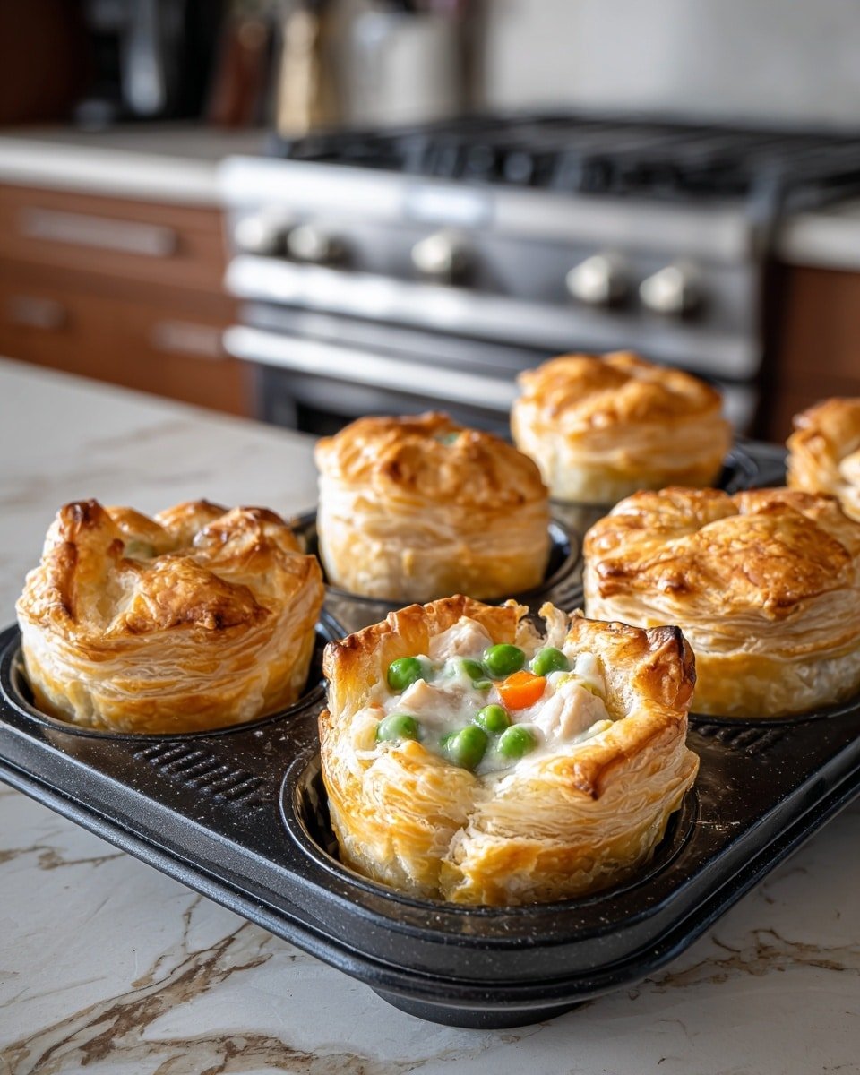 Mini Chicken Pot Pies Recipe