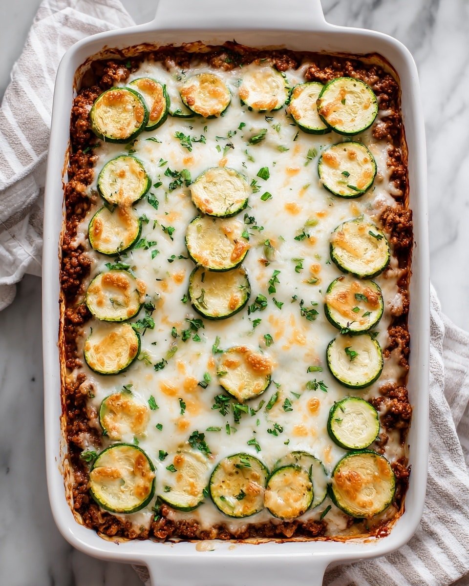 Keto Beef Zucchini Lasagna Recipe - Recipe Image — Keto Beef Zucchini Lasagna, low-carb zucchini lasagna, keto-friendly beef lasagna, healthy zucchini lasagna recipe, gluten-free zucchini lasagna