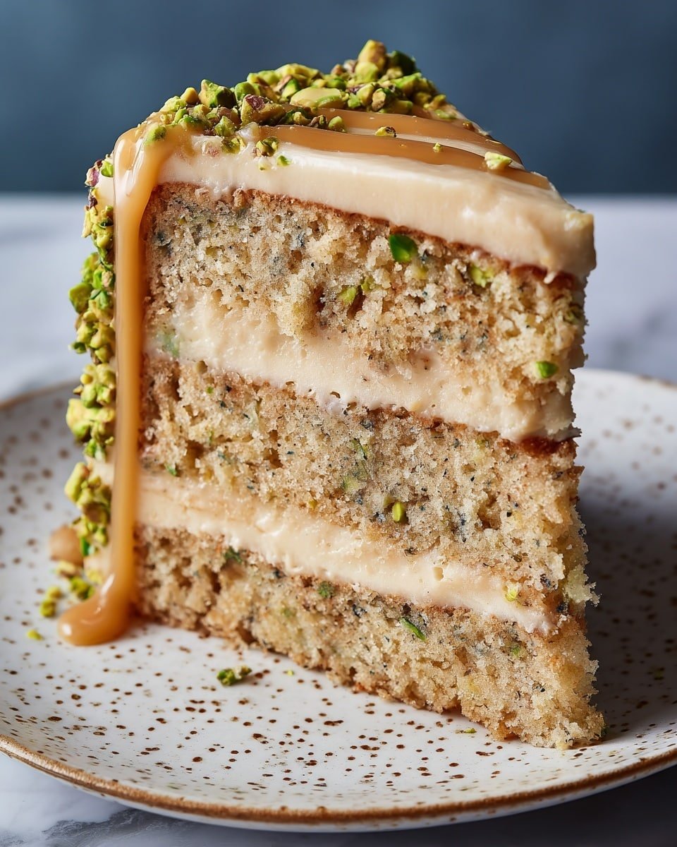 Pistachio Coffee Cake Recipe - Recipe Image — Pistachio Coffee Cake, Best Coffee Cake with Pistachios, Easy Coffee Cake Recipe, Nutty Breakfast Cake, Moist Coffee Cake with Cinnamon