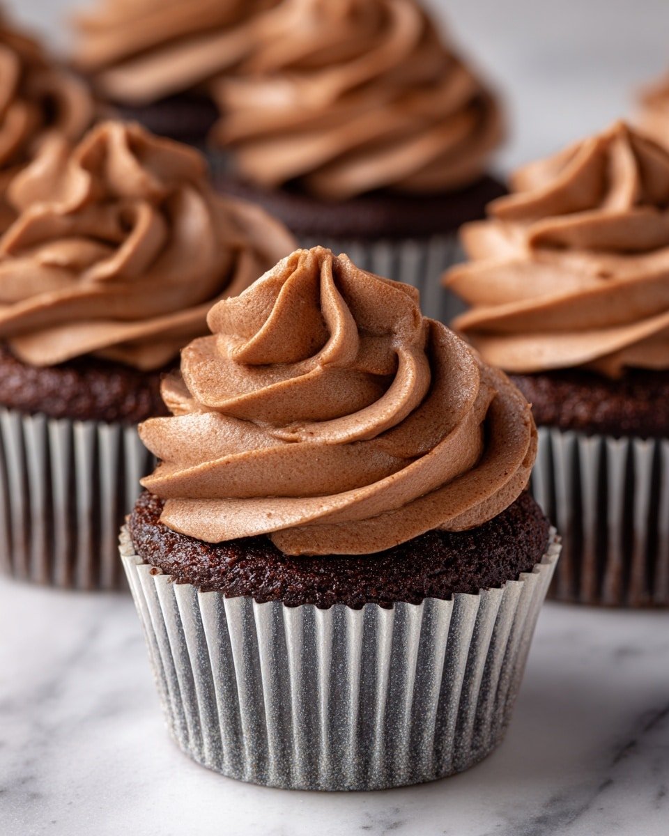 Decadent Chocolate Cream Cheese Frosting Recipe - Recipe Image — Decadent Chocolate Cream Cheese Frosting, Chocolate cream cheese frosting, easy chocolate frosting with cream cheese, homemade chocolate frosting, rich chocolate frosting recipe