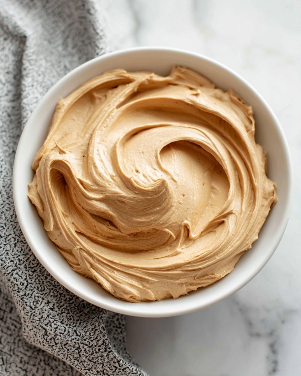 Caramel Cream Cheese Frosting Recipe - Recipe Image — Caramel Cream Cheese Frosting, caramel frosting, cream cheese frosting, easy caramel frosting, homemade frosting