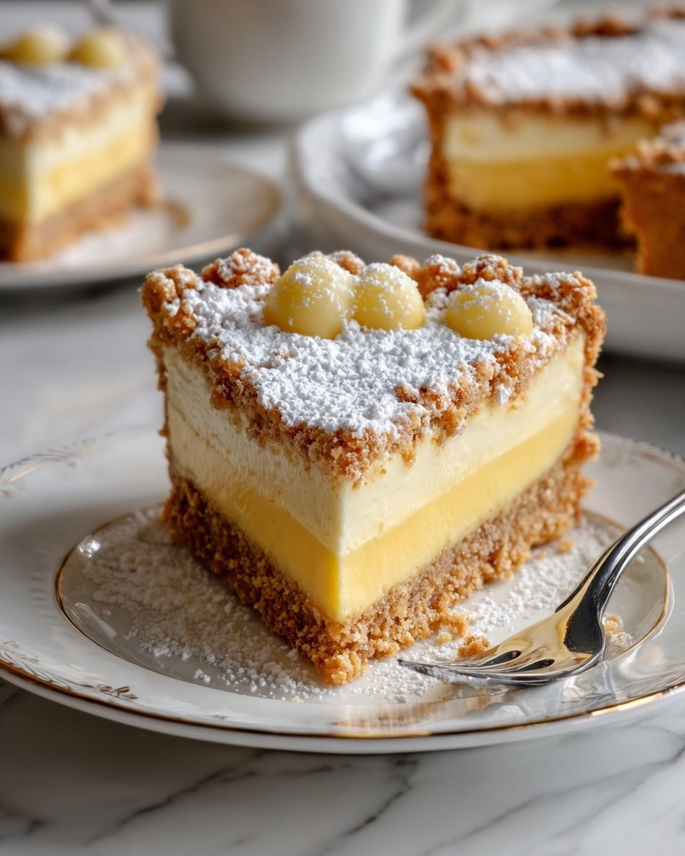 Authentic Italian Torta della Nonna Recipe - Recipe Image — Authentic Italian Torta della Nonna, Italian dessert recipes, Tuscan pastry, lemon custard tart, traditional Italian sweets