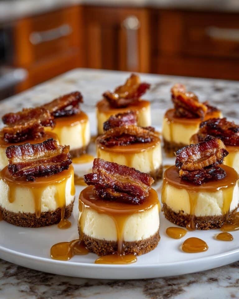 Indulgent Spicy Maple Bacon Cheesecake Bites Recipe