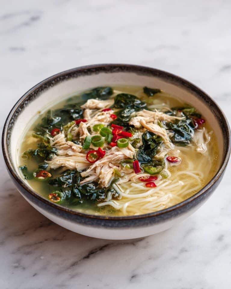 Ginger Garlic Chicken Noodle Soup Recipe