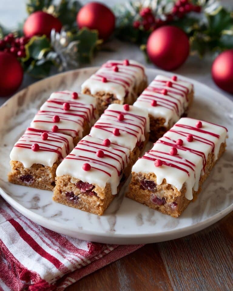 Christmas Cherry Bars Recipe