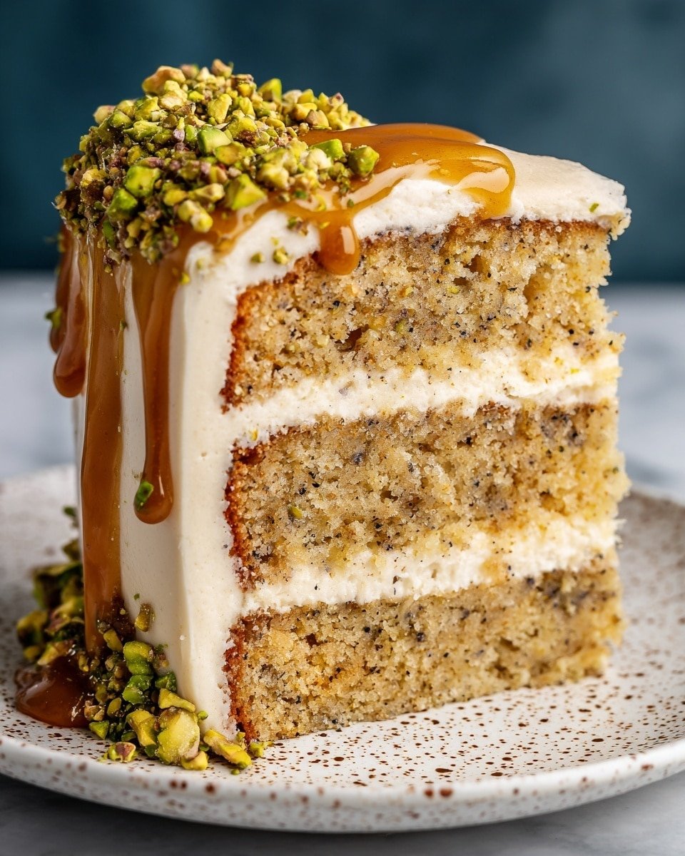 Pistachio Coffee Cake Recipe - Recipe Image — Pistachio Coffee Cake, Best Coffee Cake with Pistachios, Easy Coffee Cake Recipe, Nutty Breakfast Cake, Moist Coffee Cake with Cinnamon