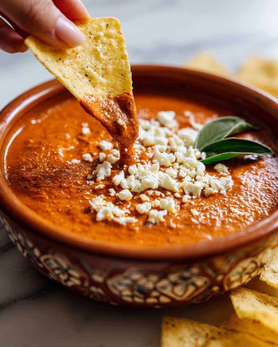 Frijoles Puercos: Spicy Pinto Bean and Chorizo Dip Recipe - Recipe Image — Frijoles Puercos, Spicy Pinto Bean and Chorizo Dip, Mexican Bean Dip, Spicy Chorizo Bean Dip, Easy Mexican Appetizer