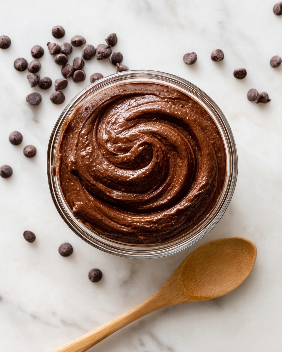 Decadent Dark Chocolate Cream Cheese Frosting Recipe - Recipe Image — Decadent Dark Chocolate Cream Cheese Frosting, rich chocolate frosting for cakes, easy chocolate frosting recipe, dark chocolate cream cheese frosting, velvety chocolate cake topping