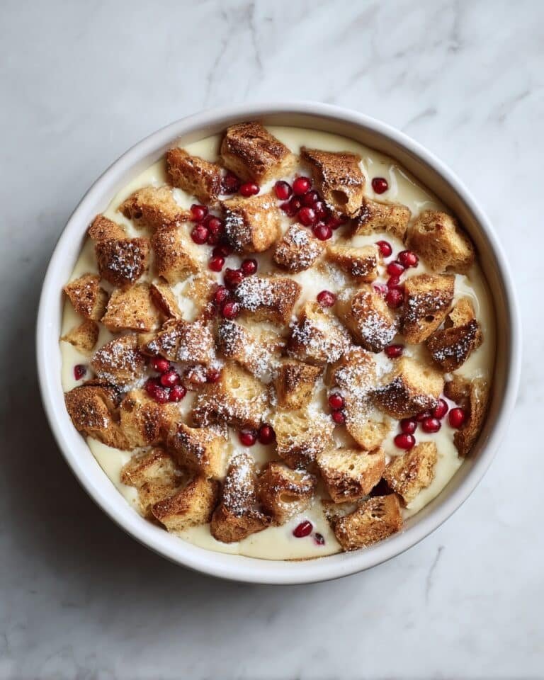 Eggnog Bread Pudding Recipe