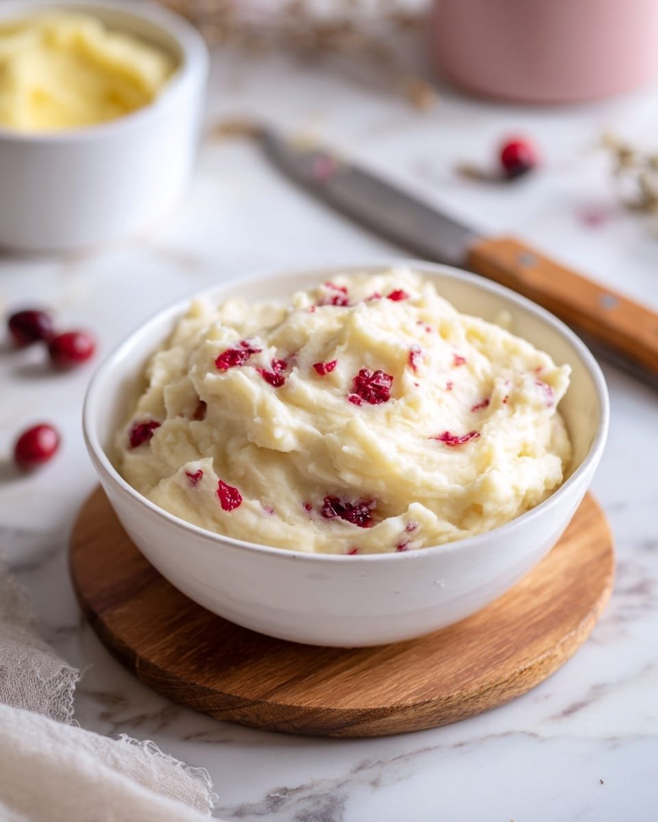 Cranberry Honey Butter Recipe - Recipe Image — Cranberry Honey Butter, Cranberry Honey Butter Spread, Homemade Cranberry Butter, Gluten-Free Cranberry Butter, Holiday Breakfast Spread