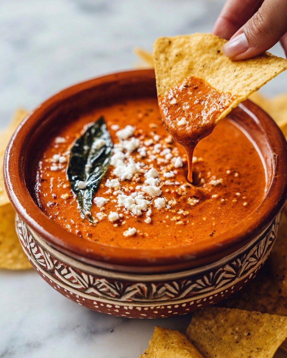 Frijoles Puercos: Spicy Pinto Bean and Chorizo Dip Recipe - Recipe Image — Frijoles Puercos, Spicy Pinto Bean and Chorizo Dip, Mexican Bean Dip, Spicy Chorizo Bean Dip, Easy Mexican Appetizer