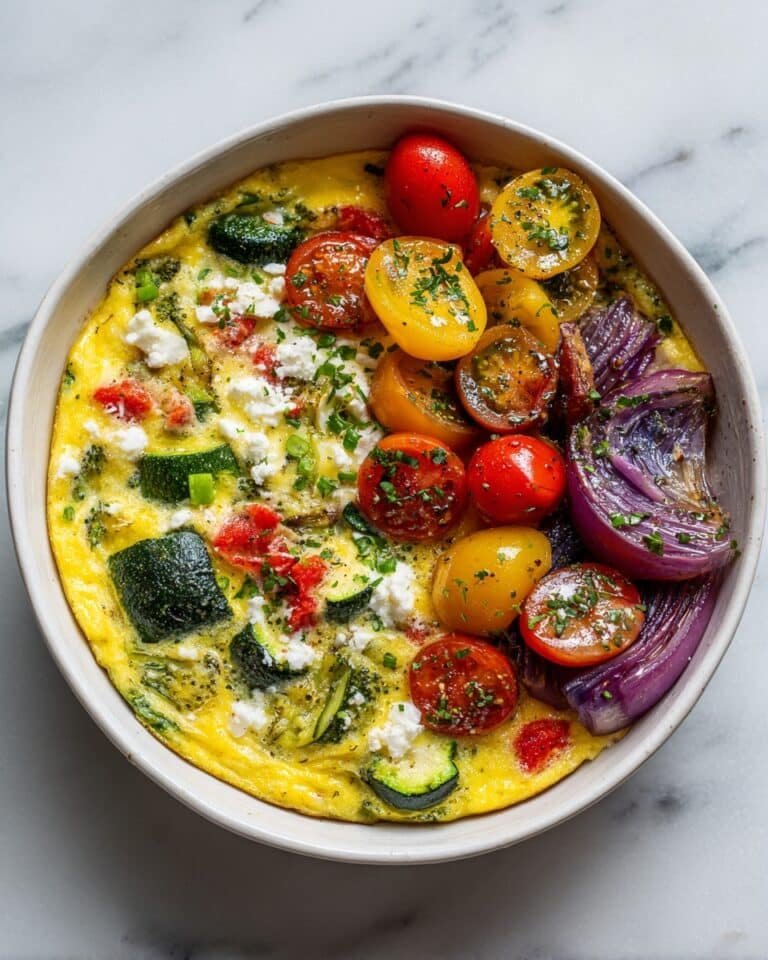 High-Protein Veggie Bake with Cottage Cheese Recipe