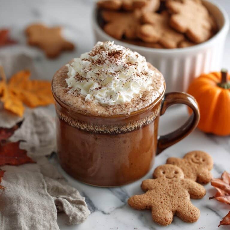 Gingerbread Hot Chocolate Recipe