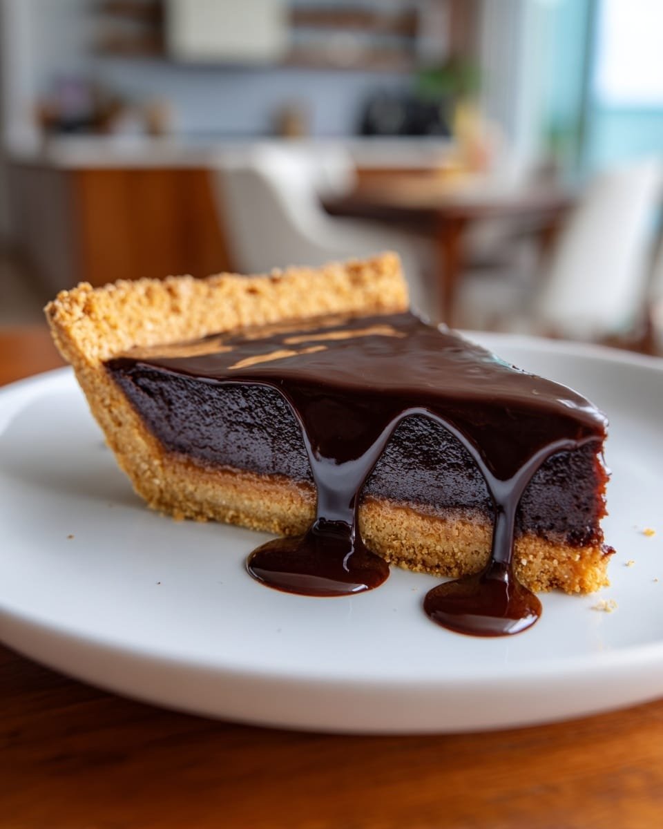 Grandma’s Chocolate Pie Recipe - Recipe Image — Grandma’s Chocolate Pie, easy chocolate pie recipe, homemade chocolate pie, rich chocolate dessert, classic chocolate pie