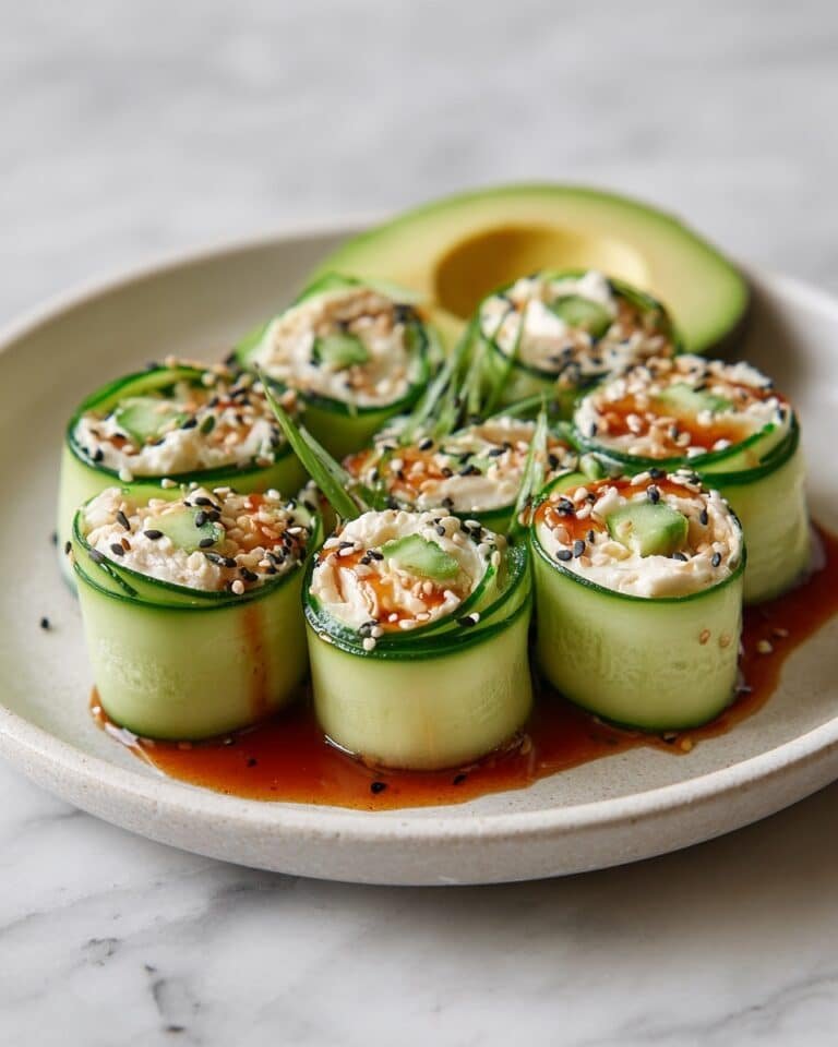 Chicken Salad Cucumber Roll Ups Recipe