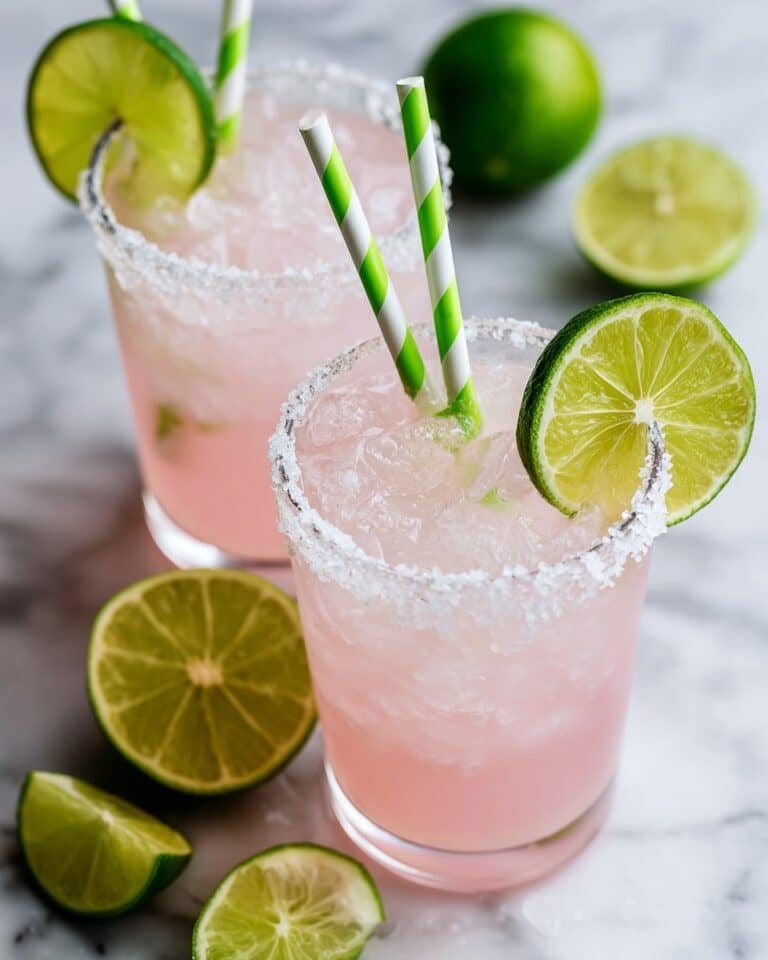 Prickly Pear Margarita Mocktail Recipe